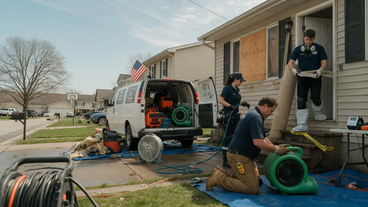 Water Damage Restoration in Arp, TX near me
